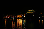 The River Vitava at night