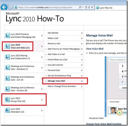 Lync How To - pre-disable - markup