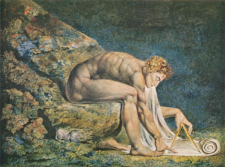 Blake Newton 1795 Demonstrates His Opposition, William Blake