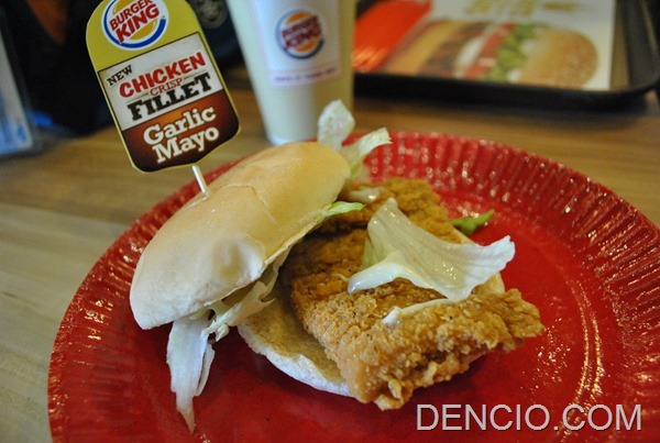 Burger King Philippines Chicken Fillet Sandwich 3