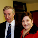 Seamus and Carmel looking glamorous.