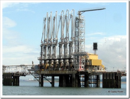 North Sea Oil Terminal in the Firth of Forth.