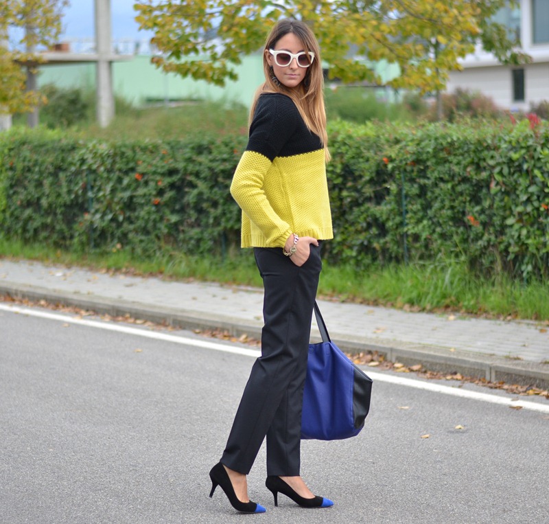 C&A, H&M Bag, Zara, Zara sunglasses, Maxi Pull, C&A Pull, Pullover, Inspiration, Streetstyle, Fashion Blogger Firenze, Italian Fashion Blogger, Best Italian Fashion Bloggers, Zara heels, Heels