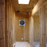 Swamp cooler installed - inside view 6/11