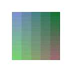 color palette 31, 2012, digital c-print (single edition), 40 x 40 in.