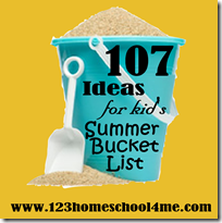 107 Summer Activities for Kids 107 Summer Activities for Kids