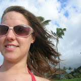 Debbies Hair Whips in the Wind