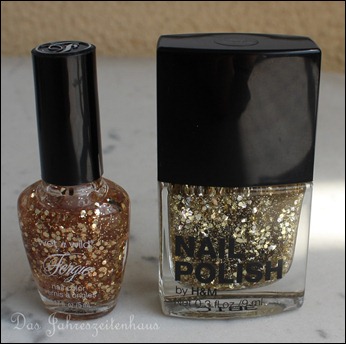 H&M Nagellack Dupe Wet'n'Wild Glamorous Stay Golden