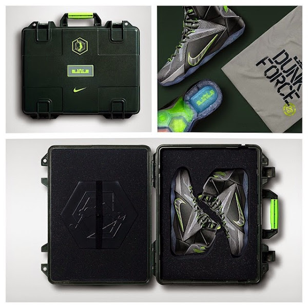 Limited 8220Dunk Force8221 LeBron 12 in Special Box to Drop in China
