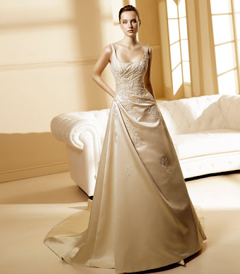 Modelo Melaza - Colección Satin - La Sposa 2008