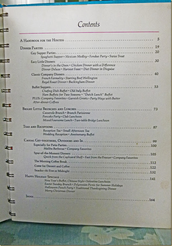 hotess table of contents hotess table of contents