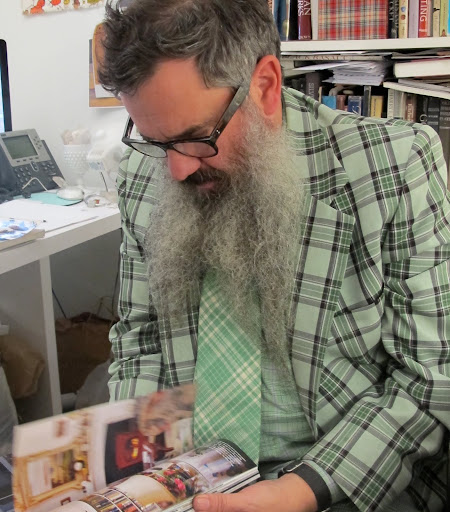 I asked Fritz to show us a few of his favorite books.