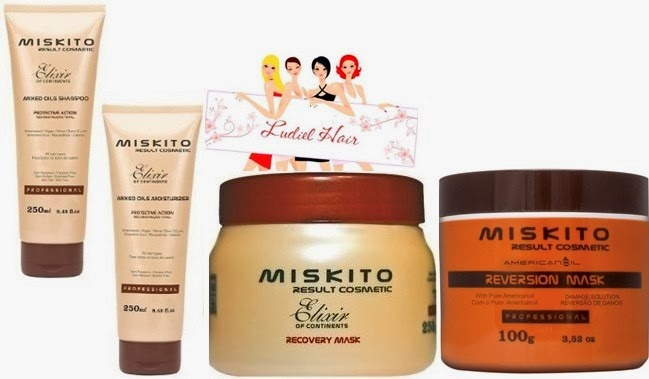 Restauração nas pontas com Miskito Elixir e Reversion Mask Miskito Elixir e Reversion Mask