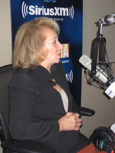 Marion Scotto sharing the story of how her family got started in the restaurant business.