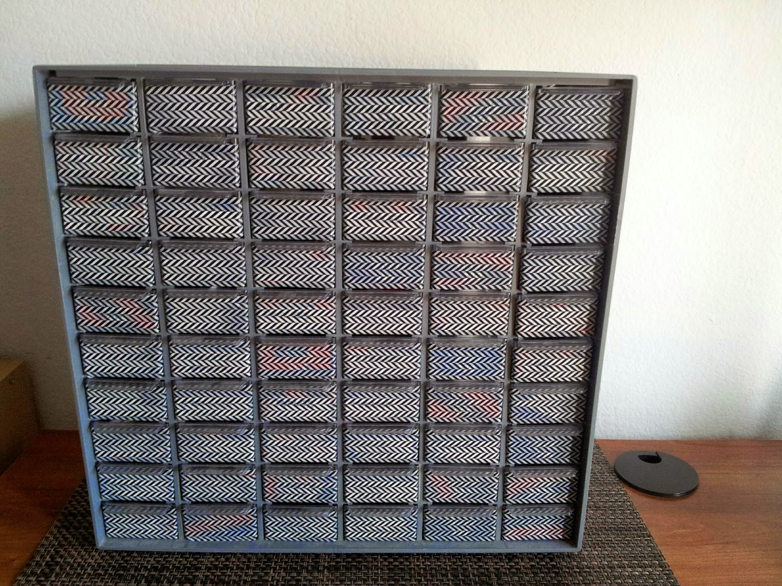 Angel Organizes Repurpose Watch Battery Storage Box