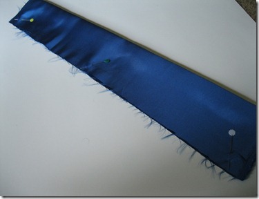 cobalt blue wedding ring bearer pillow and garter (9)