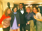 Here, our fashion team with designer Tom Mora. Here, our fashion team with designer Tom Mora.