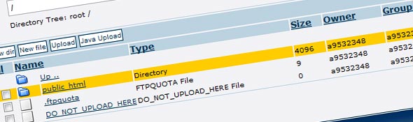 Gerenciador de arquivos net2ftp. Gerenciador de arquivos net2ftp.