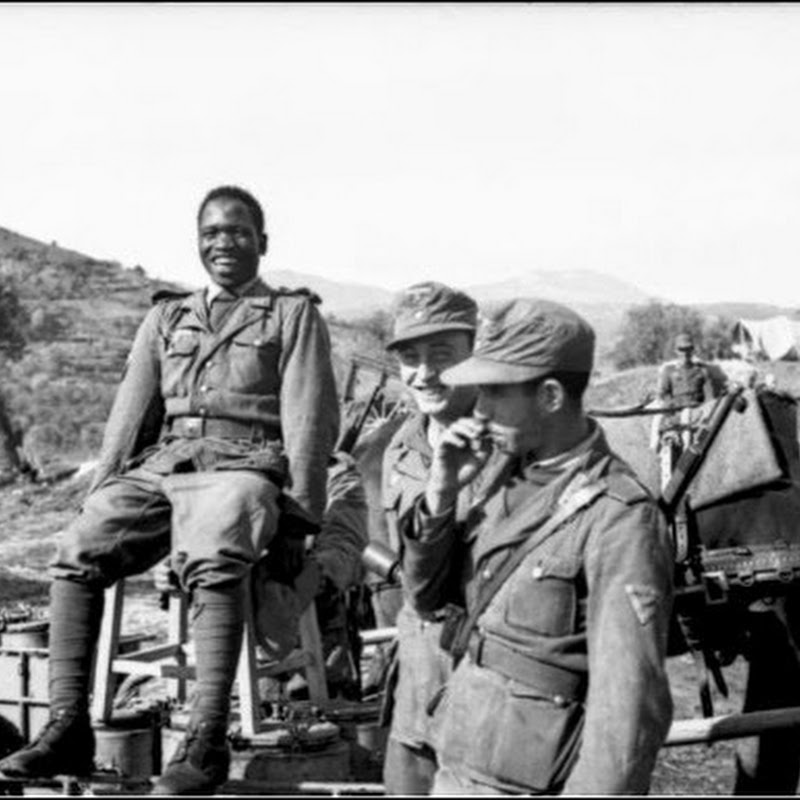 Os soldados africanos que serviram no exército nazista