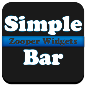 Zooper Widgets: SimpleBar.apk 1.02