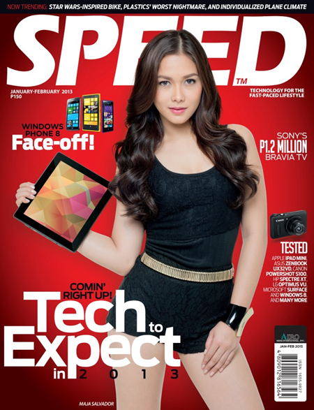 Maja Salvador on Speed Jan-Feb 2013 cover