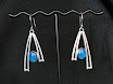 Blue Agate Modified Wishbones....Sold