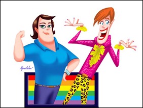 gay caricato