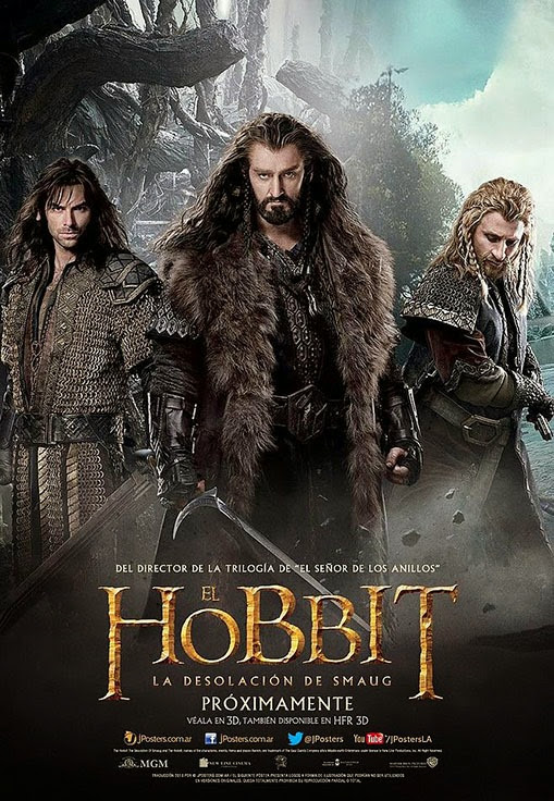Öt új nemzetközi poszter A hobbit Smaug pusztaságához 04