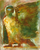 creature / huile toile / 40x50 / 1993