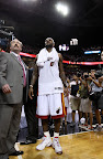 lebron james nba 110511 mia vs bos 02 game 5 Dwyane Wade & LeBron James lead Heat past Celtics into East finals