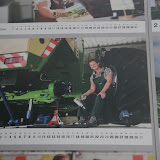 Hé, José op de kalender van Krone. Ze is al vaker meegeweest met ons op reis. Twee jaar kreeg ze een zoon en dan is het reizen even voorbij. Ik wist niet dat ze ook Kalender Girl was. Het staat haar goed!