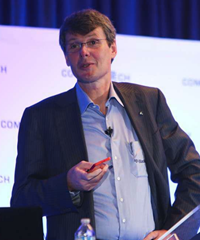 Thorsten Heins at the Tech Leadership Conference 2013 (photo from Communitech on Facebook)