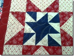 Buck a Block quilting front