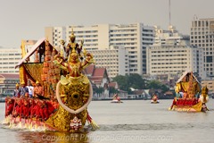 Bangkok, Procession des barges royales