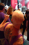 It's too hot to dance with a wig!