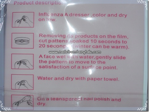 instructions for water decals born pretty store