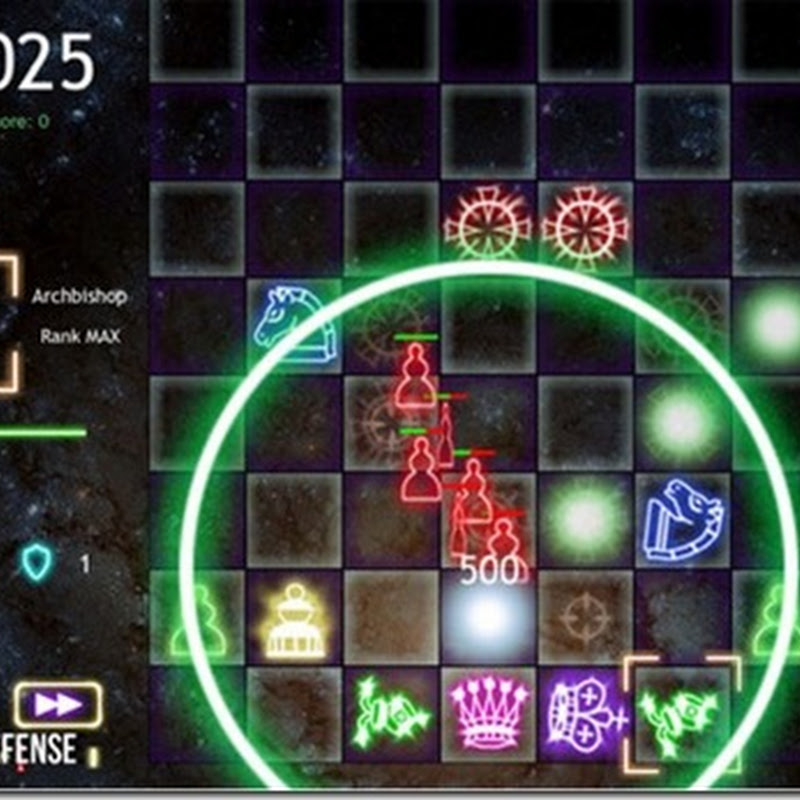 Spiele-App: Knight Defense ist Schach mit einem Pac-Man Championship Edition Anstrich