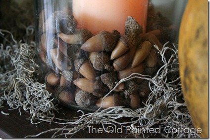 The Old Painted Cottage: Fall Mantel