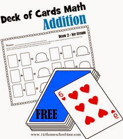 deck of cards math - addition deck of cards math - addition