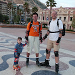 Patiando en el Hotel Melia