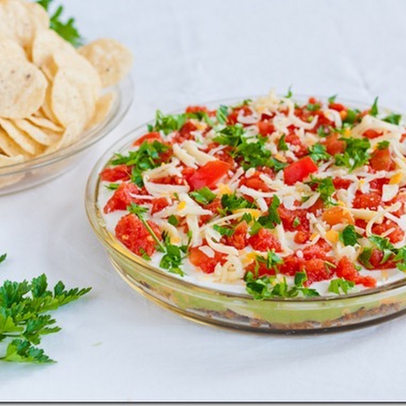 Baby Lima Bean Layer Dip