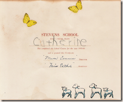 Kindergarten writing my name Catherine