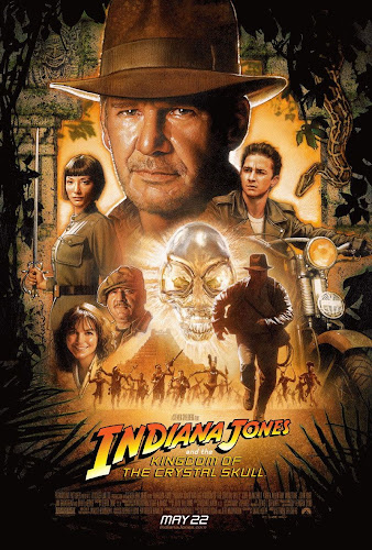 capa Indiana Jones e o Reino da Caveira de Cristal