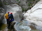 Entr&eacute;e dans le Purcaraccia express.