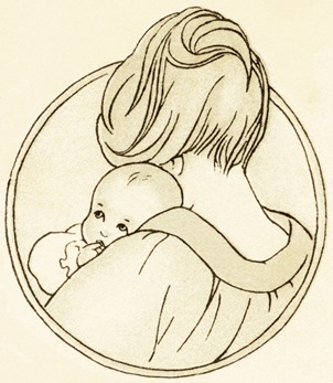 OldDesignShop_MotherAndBaby1916