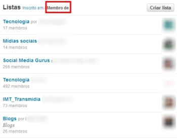 listas-membro-de Quais listas eu sou membro