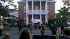 Cycle NC 2011 - The Crowd Band performs for first Friday in front of the Dare County Courthouse.