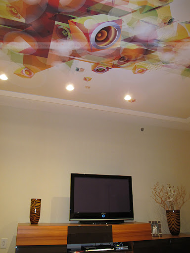 Ceiling Abstract: Roses