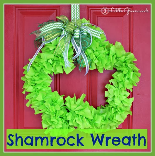 shamrock wreath