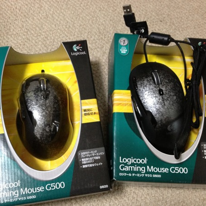 Finally got the replacement for my Logitech G500 gaming mouse - Chronicles  of Nushy